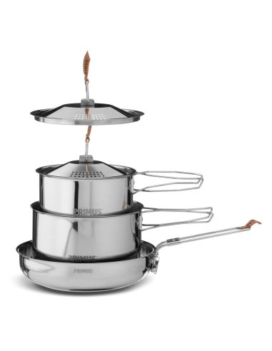 Stainless steel cookware set - Small Par le système avancé 