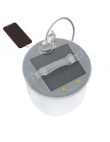 Inflatable solar lamp with battery - Luci Base Light sur le site 