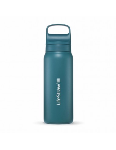 Insulated stainless steel filter bottle - Go Series 70cl (lagoon blue) plus qu'un jeu 