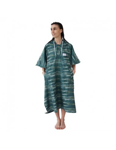 Adult microfiber poncho - Ushuaia Green 2 - 3 jours ouvrés.