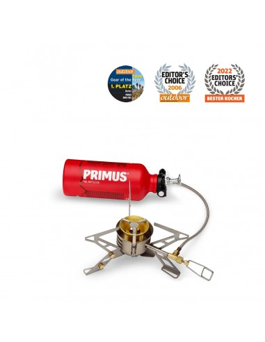 Pack - OmniFuel multi-fuel stove (Regulated) + Bottle + Pouch en linge