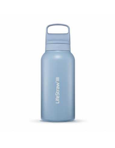 Insulated stainless steel filter bottle - Go Series 1L (light blue) 2024