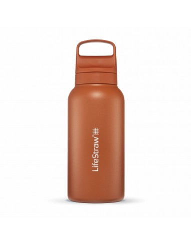 Insulated stainless steel filter bottle - Go Steel 1L (Kyoto Orange) 50% de réduction en Octobre 2024