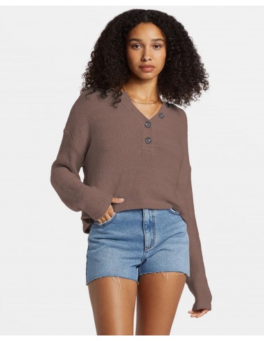 Shallow Waters Henley Sweater Vous souhaitez 