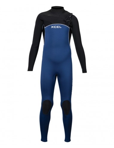 Kids Comp 3/2mm Chest Zip Fullsuit brillant des détails fins