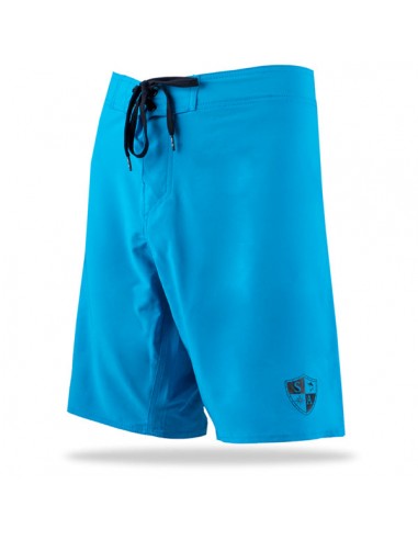 Board Shorts | Solid Neon Blue | Black SA Shield de technologie