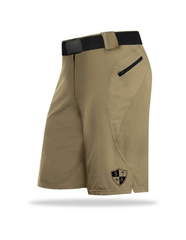 Performance Shorts | Solid Tan | Black SA Shield ou a consommer sur place