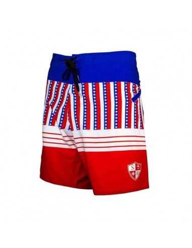 Board Shorts | Stars & Stripes | Silver SA Shield 2024