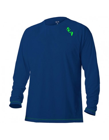 Performance Long Sleeve Shirt | Navy | SA Logo le concept de la Pate a emporter 