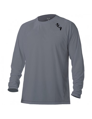 Performance Long Sleeve Shirt | Grey | SA Logo 2 - 3 jours ouvrés.