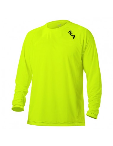 Performance Long Sleeve Shirt | Safety Yellow | SA Logo Par le système avancé 