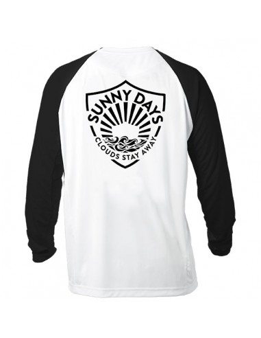 Performance Long Sleeve Shirt | White | Sunny Days de France