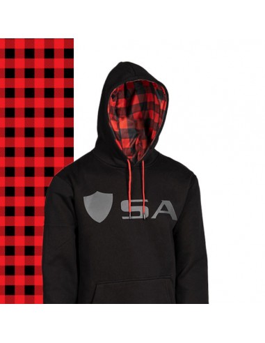 Classic Lined Hoodie | Lumberjack Red de technologie