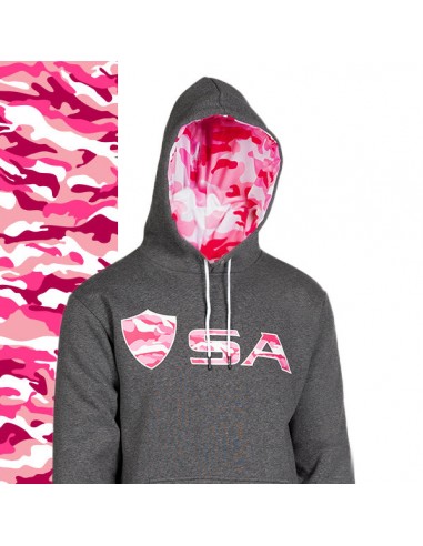 Classic Lined Hoodie| Pink Military Camo votre restaurant rapide dans 