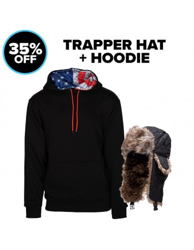 Hoodie + Trapper Hat shop