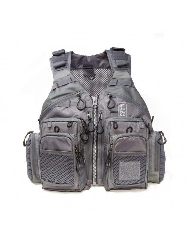 JHFLYCO Adjustable Mesh Fishing Vest by Jackson Hole Fly Company la chaussure