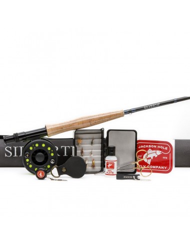 Crystal Creek Rod Combo Kit by Jackson Hole Fly Company de pas cher