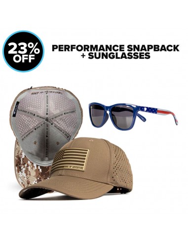 PERFORMANCE SNAPBACK + SUNGLASSES outlet