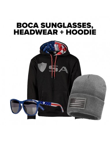 Boca Sunglasses + Hoodie + Headwear | FREE Strap 2023