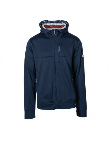 Full Zip Performance Hoodie | American Flag du meilleur 