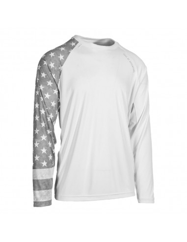 Performance Long Sleeve Shirt | Ghost American Flag acheter