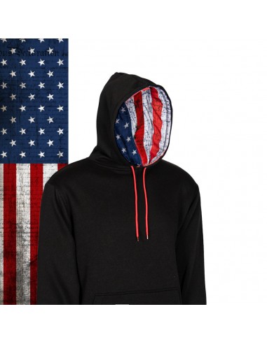 Classic Lined Hoodie | American Flag pas cher