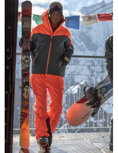 Pantalon de ski Gostt - Orange Fluo en stock