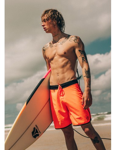 Boardshort Tuubb - Orange Fluo en ligne des produits 