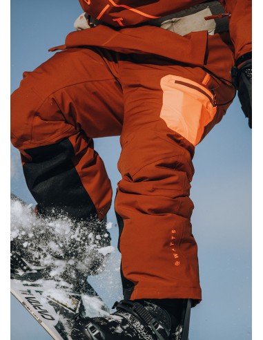 Pantalon de ski Gostt Junior - Caramel & Orange Fluo une grave pollution 