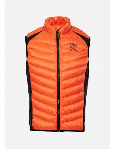 Veste sans manches Flame - Orange Fluo Carbone chez Cornerstreet bien 