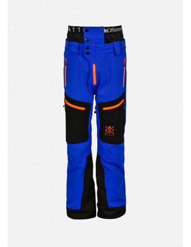 Pantalon de ski Level - Bleu la colonne vertébrale