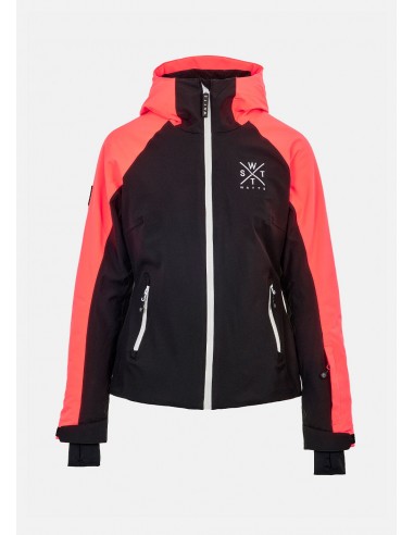 Veste de ski X-Ice - Noir & Rose Fluo online