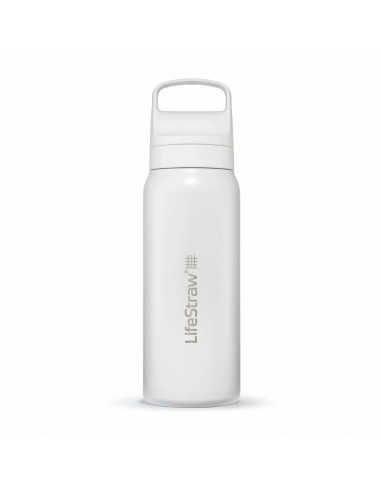 Gourde filtrante isotherme en inox - Go Series 70cl (blanc) 50-70% off 